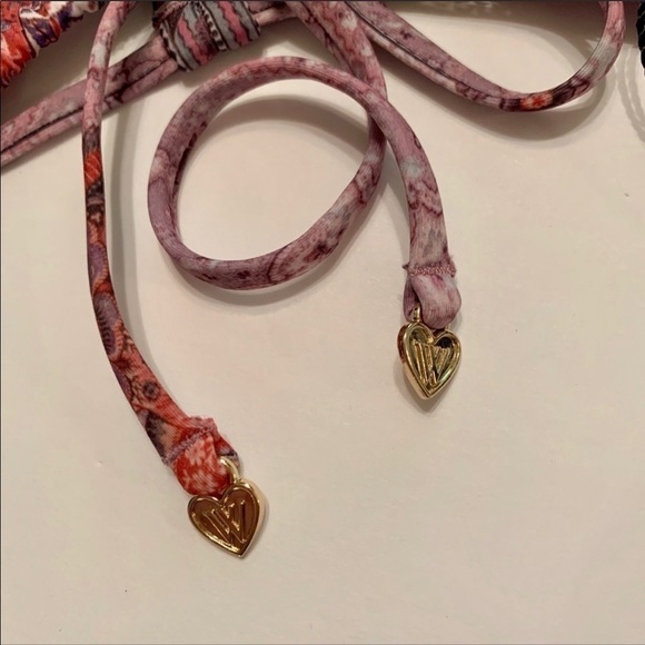 NWT Wildfox Boho Floral String Bikini Top - Picture 4 of 9